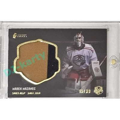 2024 LC Saves Help #SH-07 Marek Mazanec Jersey Memorabilia Gold 15/39