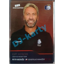 2020 MK reprezentace Petr Nedvěd EHT #88 18/25 Red