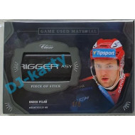 2020/21 OFS 2. série Radek Pilař #GUM-RPI 1/5 Game Used Material Black Cut