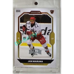 2023/24 Goal cards Chance Liga 2. série #258 Jan Maruna Expo Silver 1of7