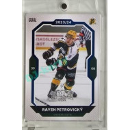 2023/24 Goal cards Chance Liga 2. série #218 Rayen Petrovický Blue Expo 1of1