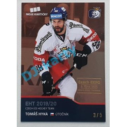 2020 MK reprezentace Tomáš Hyka #11 3/5 Red Czech Expo