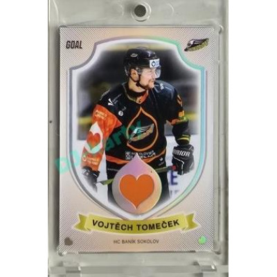 2023/24 Goal cards Chance Liga O kapku lepší hokej #18 Vojtěch Tomeček Parallel xx/20
