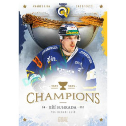 2023 Goal Cards Zlín Champions #07 Jiří Suhrada