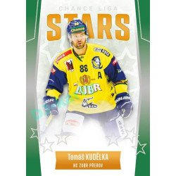 2022/23 Goal Cards Chance Liga 1. série #07 Tomáš Kudělka Chance liga Stars