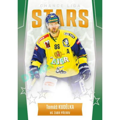 2022/23 Goal Cards Chance Liga 1. série #07 Tomáš Kudělka Chance liga Stars