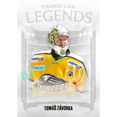 2022/23 Goal Cards Chance Liga 1. série #07 Tomáš Závorka Legends