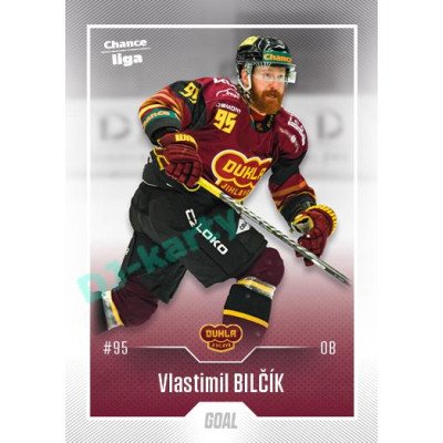2022/23 Goal Cards Chance Liga 1. série #007 Vlastimil Bilčík