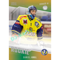 2022/23 Goal Cards Chance Liga 2. série #08 Daniel Král Rookie