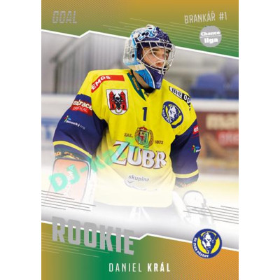 2022/23 Goal Cards Chance Liga 2. série #08 Daniel Král Rookie