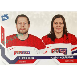 2021/22 MK reprezentace #080 L. Klok / P. Horálková ZOH