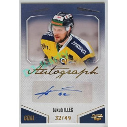 2022/23 Goal Cards Chance Liga 1. série #A-82 Jakub Illéš Autograph 18/49