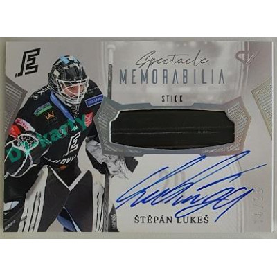2022/23 Sportzoo ELH 2. série #SM-SL Štěpán Lukeš Spectacle Memorabilia 14/35