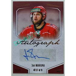 2022/23 Goal Cards Chance Liga 2. série #106 Jan Maruna Autograph xx/49