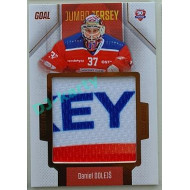 2022/23 Goal Cards Chance Liga 2. série #J-39 Daniel Dolejš Jumbo Jersey 14/77