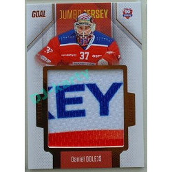 2022/23 Goal Cards Chance Liga 2. série #J-39 Daniel Dolejš Jumbo Jersey 14/77