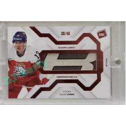 2021/22 MK reprezentace #GUM-16 Jakub Vrána Game Used Memorabilia RED 38/40