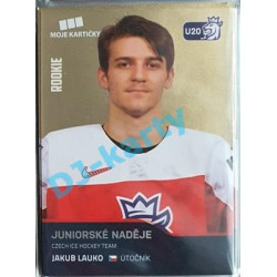 2020 MK reprezentace Jakub Lauko RC juniorské naděje #71 Gold Promo