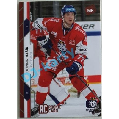 2021 MK reprezentace Dominik Mašín RC EHT #23 10/25 Red
