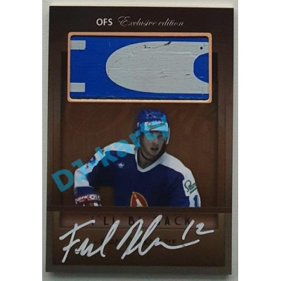 2021/22 OFS The Final Series František Kaberle #IBB-FK x/3 Bonus Signature I‘ll be back