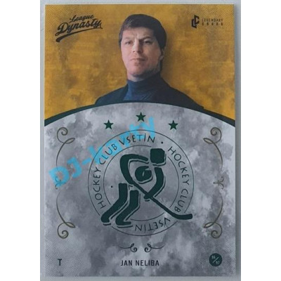 2021 Legendary Cards League Dynasty Vsetín Jan Neliba #80