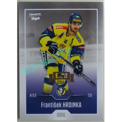 2022/23 Goal Cards Chance Liga 1. série #093 František Hrdinka Expo Pardubice