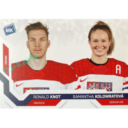 2021/22 MK reprezentace #081 R. Knot / S. Kolowratová ZOH