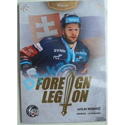 2020/21 OFS 2. série Mislav Rosandič #FL-MRČ Foreign Legion GOLD /77
