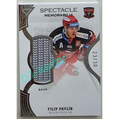 2021/22 Sportzoo TIPSPORT ELH 2. série #SR-FP Filip Pavlík Spectable Memorabilia 23/30