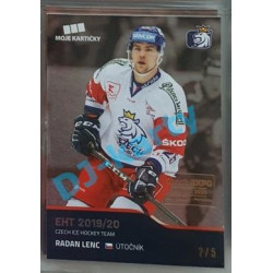 2020 MK reprezentace Radan Lenc #20 2/5 Silver Czech Expo