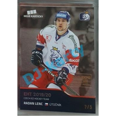 2020 MK reprezentace Radan Lenc #20 2/5 Silver Czech Expo