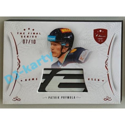 2021/22 OFS The Final Series Patrik Prymula #STI-PRR 07/10 Game Used Stick Red