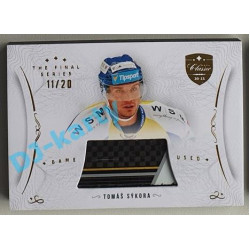 2021/22 OFS The Final Series Tomáš Sýkora #STI-SYT 11/20 Game Used Stick Gold