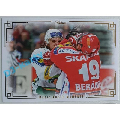 2021/22 OFS The Final Series Jakub Čutta a Josef Beránek #MPM-044 10/20 Magic Photo Moments Gold