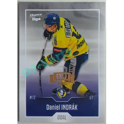 2022/23 Goal Cards Chance Liga 1. série #094 Daniel Indrák Expo Pardubice