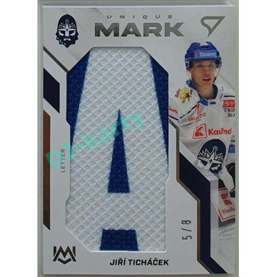 2022/23 Sportzoo ELH 1. série #UM-JT Jiří Ticháček Unique Mark 5/8