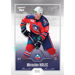 2022/23 Goal Cards Chance Liga 1. série #081 Miroslav Holec Silver 1 of 60