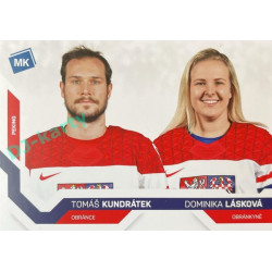 2021/22 MK reprezentace #082 T. Kundrátek / D. Lásková ZOH