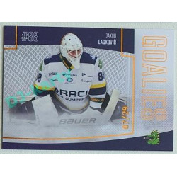 2022/23 Goal Cards Chance Liga 2. série #G-38 Jakub Lackovič Goalies Parallel xx/29