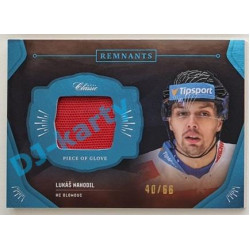 2020/21 OFS 2. série Lukáš Nahodil #RPS-LNA 16/66 Game Used Remnants