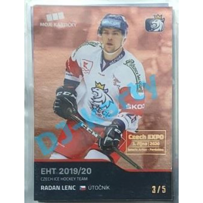 2020 MK reprezentace Radan Lenc #20 3/5 Red Czech Expo