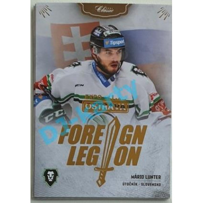 2020/21 OFS 2. série Mário Lunter #FL-MLU Foreign Legion GOLD Expo Ostrava /3