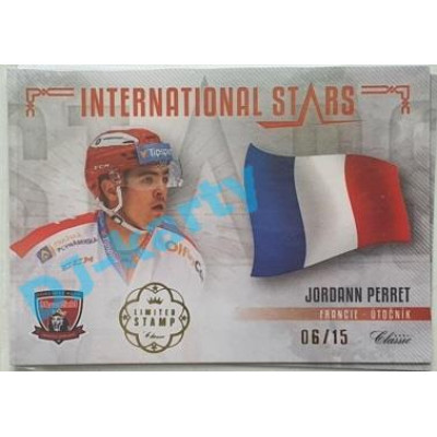 2019/20 OFS Jordann Perret #IS-JPE 06/15 International Stars Limited Stamp