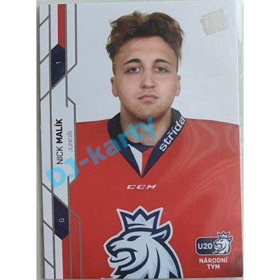 2021 MK reprezentace Nick Malík Junioři #51