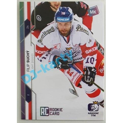 2021 MK reprezentace Filip Suchý RC EHT #41 Rainbow 1 of 60