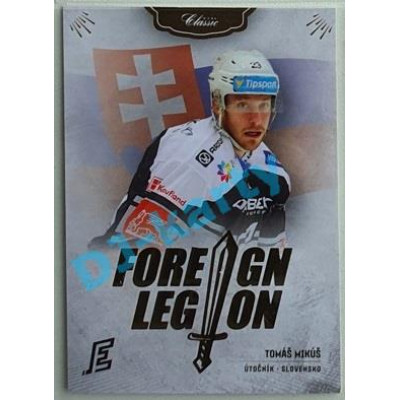 2020/21 OFS 2. série Tomáš Mikúš #FL-TMI Foreign Legion GOLD /77