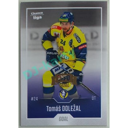 2022/23 Goal Cards Chance Liga 1. série #096 Tomáš Doležal Expo Pardubice