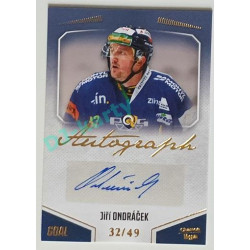 2022/23 Goal Cards Chance Liga 1. série #A-83 Jiří Ondráček Autograph 32/49