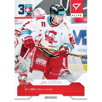 2022/23 Sportzoo ELH LIVE #L-082 Jan Kučera xx/33