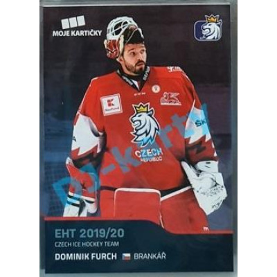 2020 MK reprezentace Dominik Furch #6 Blue Promo